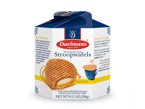 Daelmans Honey Stroopwafels Dutch Waffle Cookies, 8.11 oz
