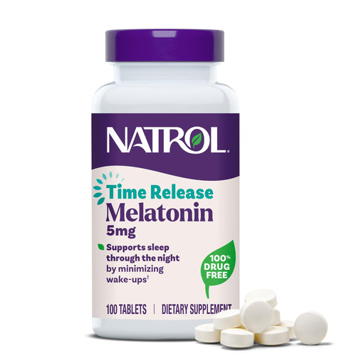 Natrol Melatonin 5 mg Time Release, 100 Tablets