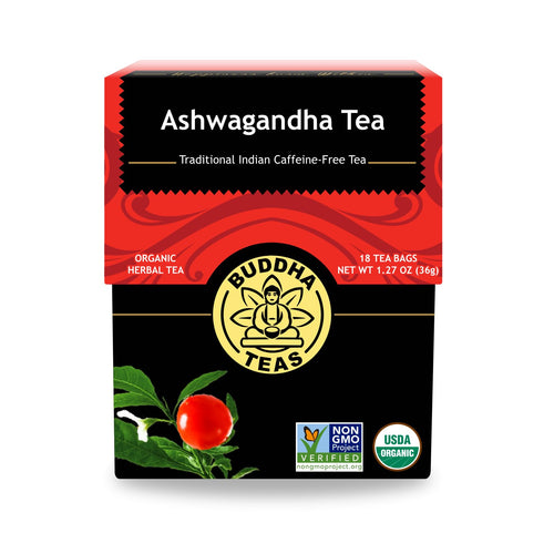 Buddha Teas Organic Ashwagandha Tea, Caffeine Free