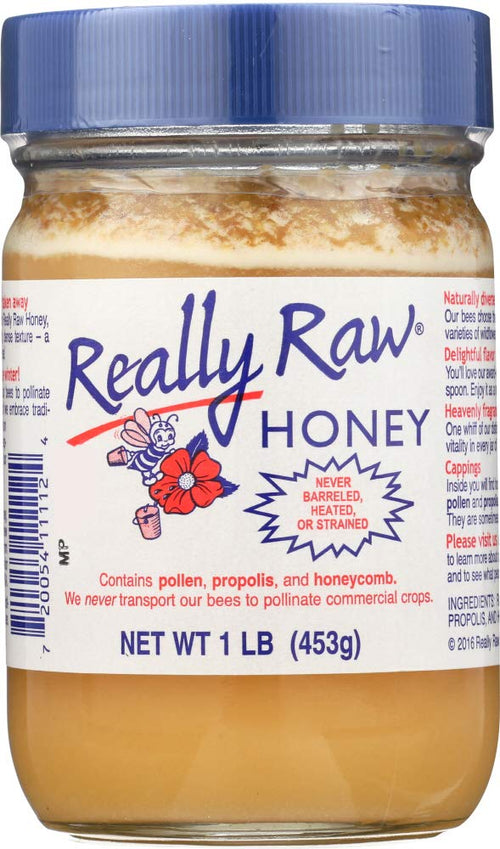 Really Raw Honey, 1 lb (Pack of 2)