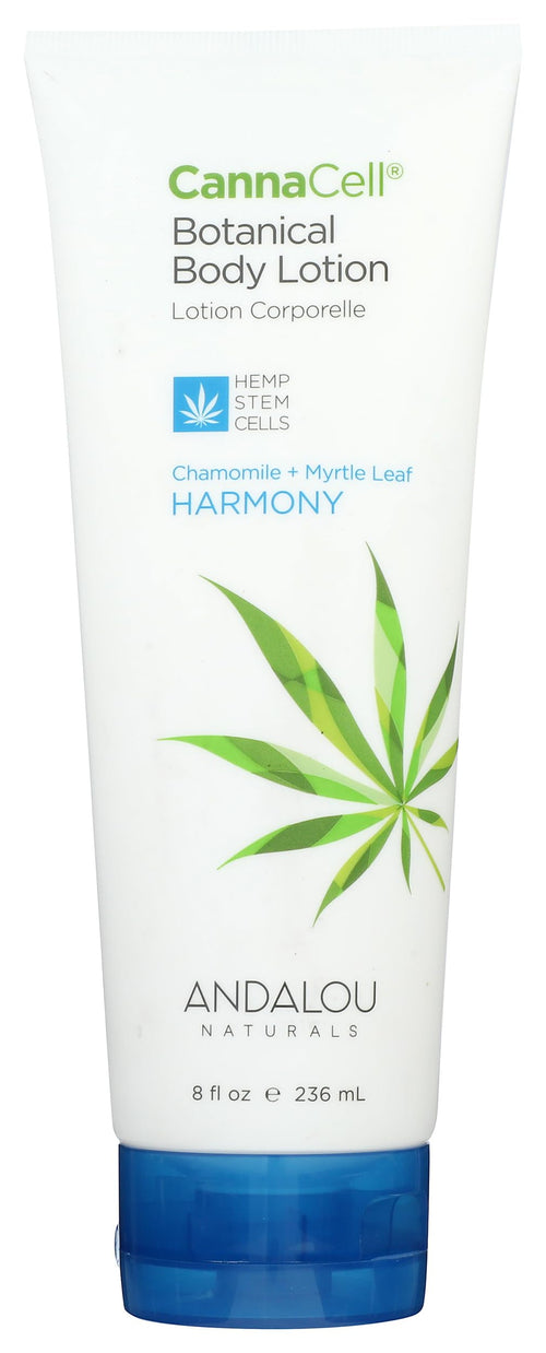 Andalou Naturals CannaCell Body Lotion, Harmony, 8 oz