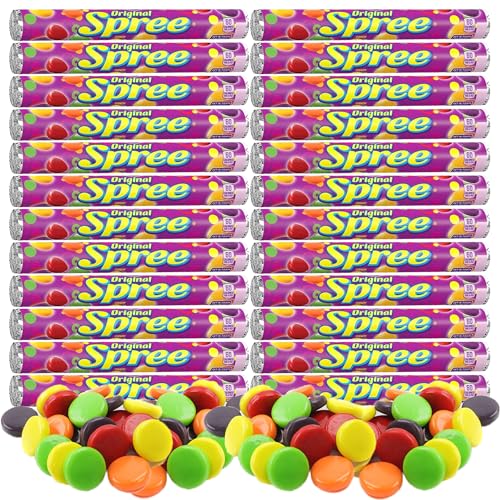 Spree Original Candy Rolls, 1.77 oz (Pack of 24)