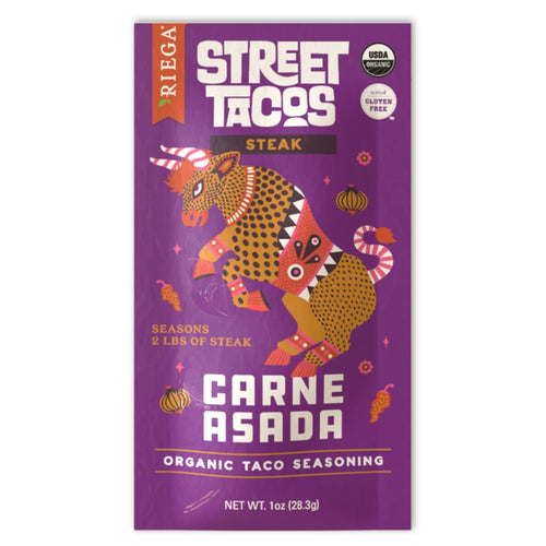 Riega Organic Carne Asada Street Taco Seasoning, 1 oz
