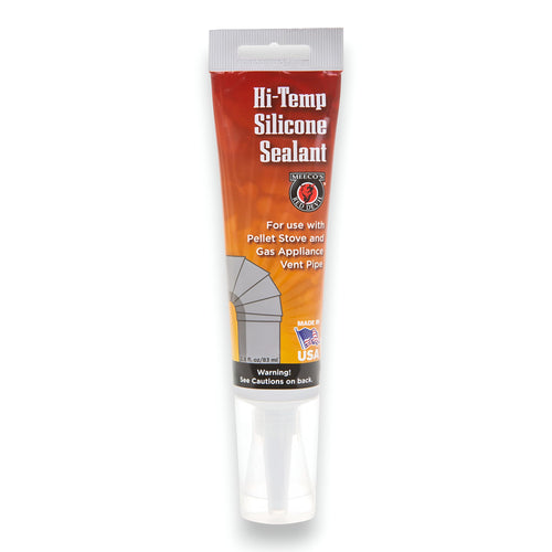 Meeco's Red Devil 600B High-Temperature Black Silicone Sealant, 2.8 fl oz