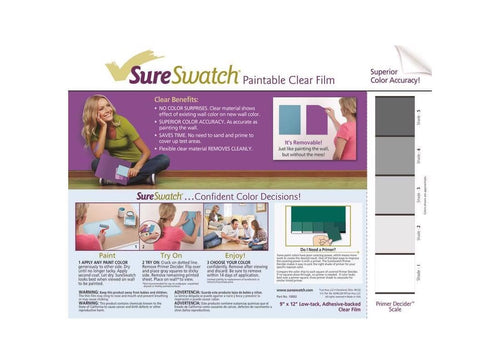 SureSwatch Paintable Sample Film Envelopes (Pack of 3)