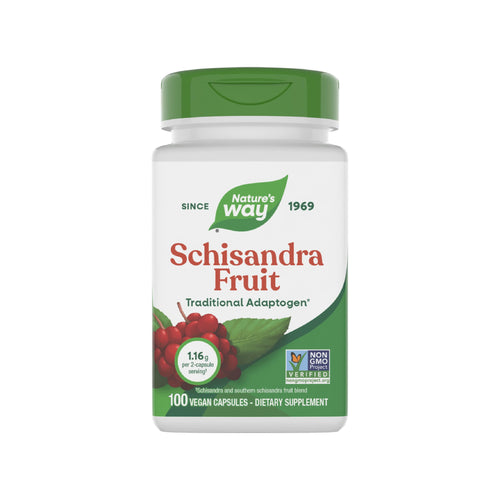 Nature's Way Schisandra Fruit Capsules, 100 Count