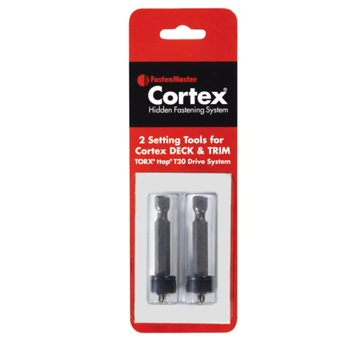 FastenMaster Cortex No. 20 x 2-1/2 in Torx Flat Head Composite Deck Screws, 2 Pack