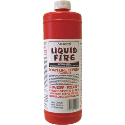 Liquid Fire Drain Line Opener, 32 oz