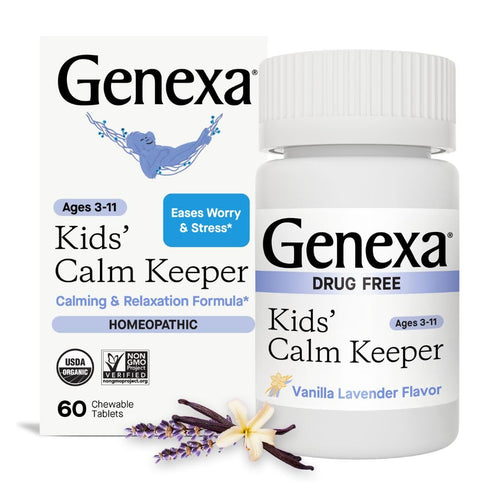 Genexa Kids Calm Keeper Chewable Tablets, 60 Count