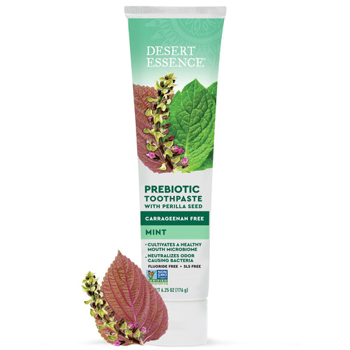 Desert Essence Prebiotic Mint Toothpaste, 6.25 oz