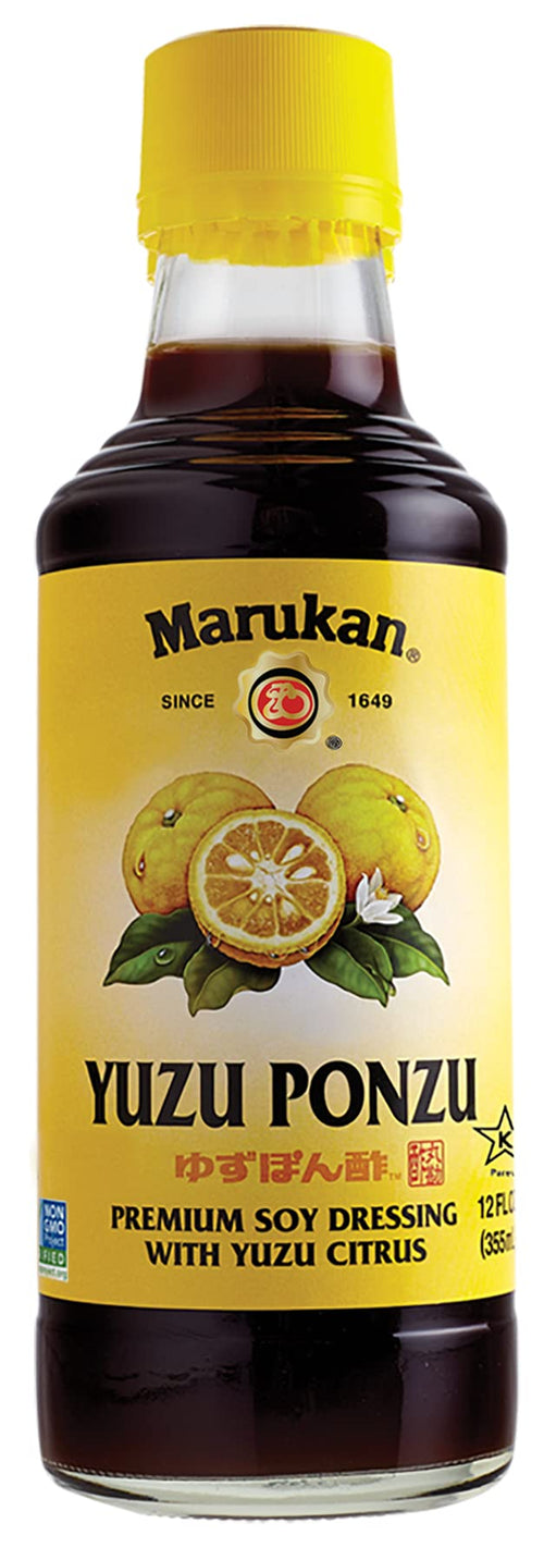 Marukan Ponzu Yuzu Soy Citrus Dressing, 12 oz