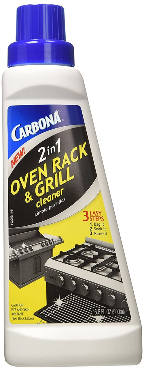 Carbona 2-in-1 Oven Rack and Grill Cleaner, Bagged, 16.8 oz