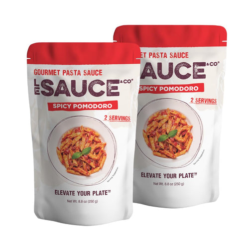 Le Sauce and Co. Spicy Pomodoro Pasta Sauce (Pack of 2)