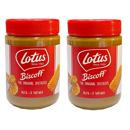Lotus Biscoff Spread, Smooth, 400 g (Pack of 2)