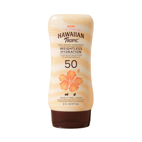 Hawaiian Tropic Weightless Hydration Sunscreen SPF 50, 6 fl oz