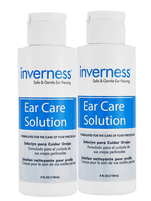 Inverness After Piercing Ear Care Solution, 4 oz (Pack of 2)