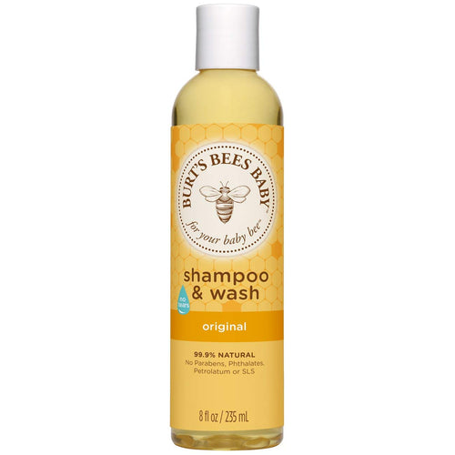 Burt's Bees Baby Bee Original Shampoo & Wash, 8 fl oz (Pack of 3)