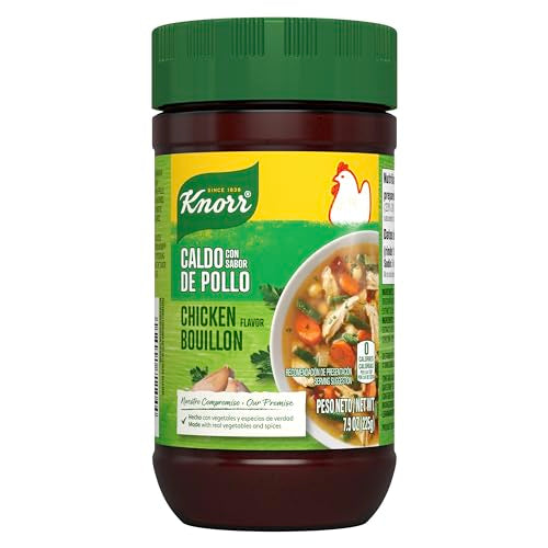 Knorr Chicken Granulated Bouillon Powder (Caldo de Pollo), 7.9 oz