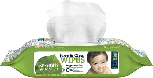 Seventh Generation Baby Wipes Refill (Pack of 12)