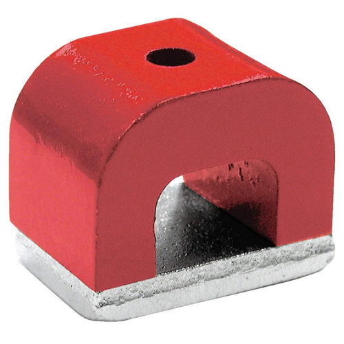 Master Magnetics Alnico Horseshoe Magnet, 1.18 in, Red
