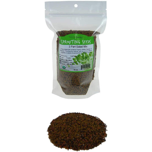 Handy Pantry Organic Salad Sprouting & Microgreens Seed Mix