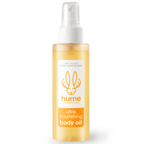 Hume Supernatural Dry Body Oil Spray, Amber Woods