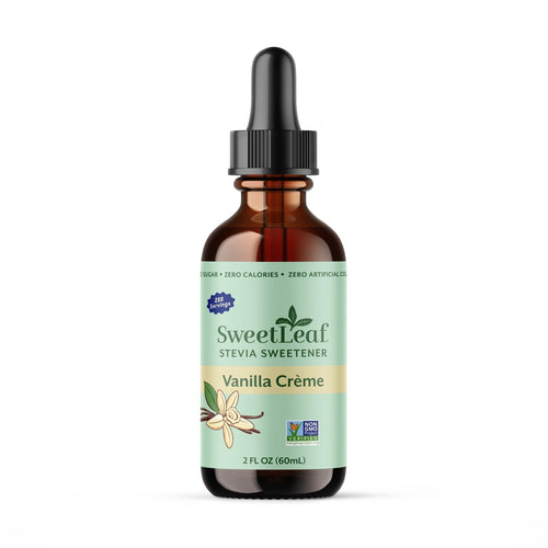 SweetLeaf Stevia Drops Liquid Sweetener, Vanilla Creme, 2 fl oz