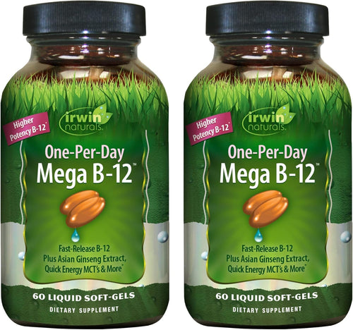 Irwin Naturals Quick Release B-12 Extra Cellular Energy Support (Pack of 2)