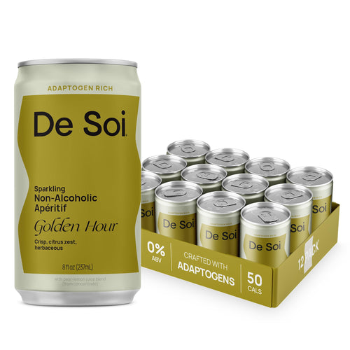De Soi Golden Hour Mocktail Drink (12 Count)