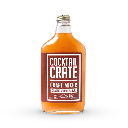 Cocktail Crate Craft Cocktail Mixer, Classic Whiskey Sour, 12.7 fl oz