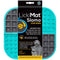 Lickimat Slomo Slow Feeding Lick Mat for Dogs, Turquoise