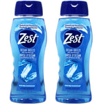 Zest Body Wash, Ocean Breeze with Sea Minerals, 18 oz (Pack of 2)