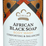 Nubian Heritage African Black Soap Body Wash, 13 fl oz