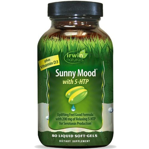 Irwin Naturals Sunny Mood with 5-HTP, 80 Count