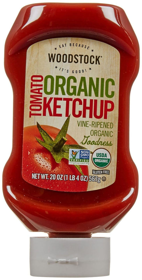 Woodstock Organic Tomato Ketchup, 20 oz