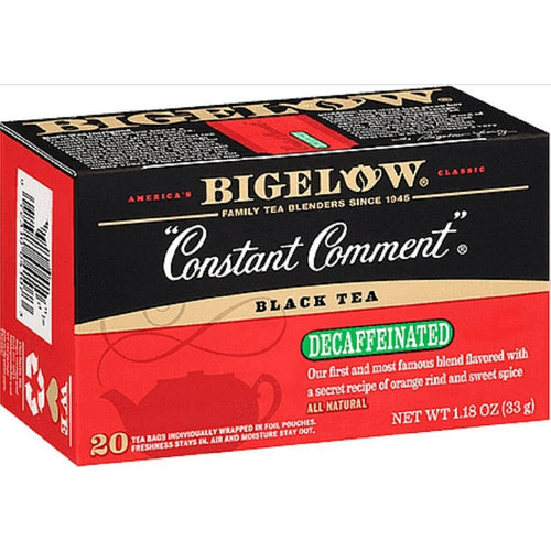 Bigelow Constant Comment Decaf Tea, 20 Bags (Pack of 4)