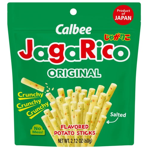 Calbee Jagarico Original Salad Potato Snack, 2.12 oz (Pack of 2)