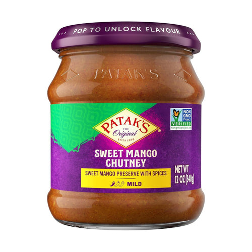 Patak's Sweet Mango Chutney, 12 oz