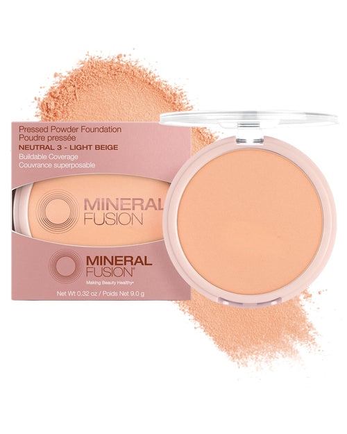 Mineral Fusion Pressed Powder Foundation, Neutral 3