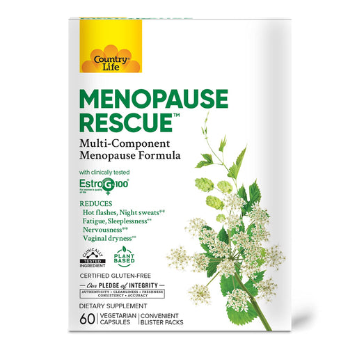 Country Life Menopause Rescue, 60 Vegetarian Capsules