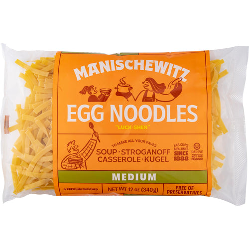 Manischewitz Medium Noodles, 12 oz