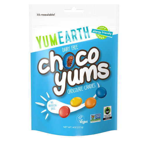 YumEarth Organic Choco Yums, 4 oz Bag
