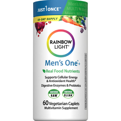 Rainbow Light Men's Multivitamin One +, 60 Caplets