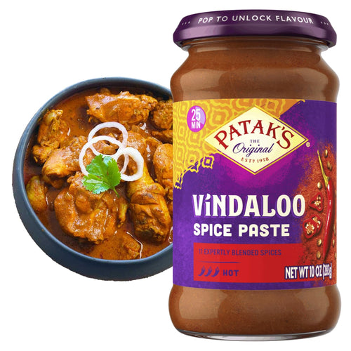 Patak's Vindaloo Spice Paste, 10 oz Jar