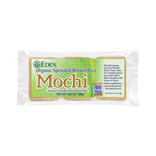 Eden Organic Sprouted Brown Rice Mochi, 10.5 oz