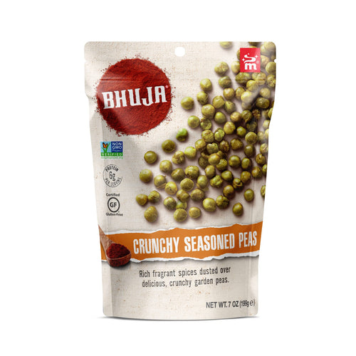 Majans Bhuja Crunchy Seasoned Peas Snack Mix, Gluten Free, 7 oz