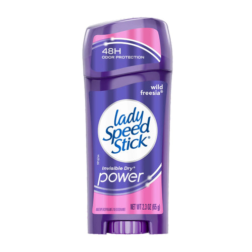 Lady Speed Stick Invisible Dry Antiperspirant Deodorant, Wild Freesia, 2.3 oz