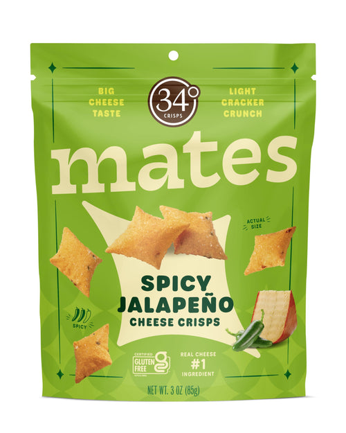 34 Degrees Spicy Jalapeno Mates, 3 oz