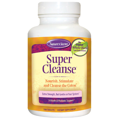 Nature's Secret Super Cleanse Herbal Colon Cleanse and Gut Support