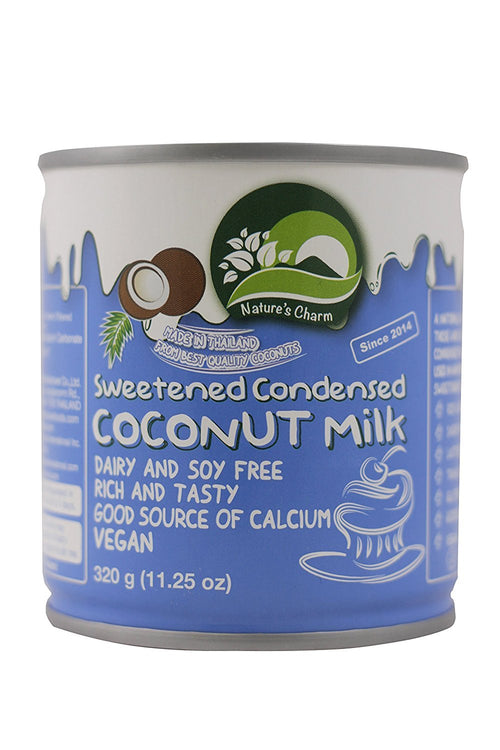 Nature's Charm Sweetened Condensed Coconut Milk, 11.25 oz (Pack of 2)
